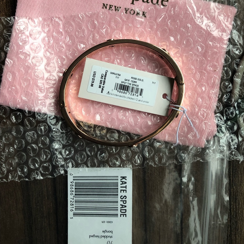 Kate Spade Rose Gold Bangle